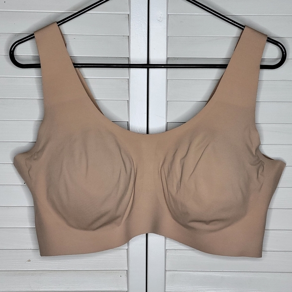 knix Intimates & Sleepwear Knix Luxelift Pullover Bra In Warm Sand